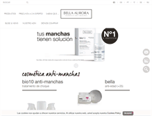 Tablet Screenshot of bella-aurora.com